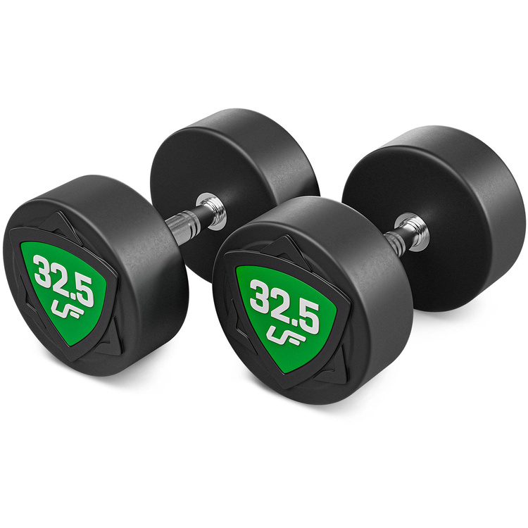 Poliuretán súlyzókészlet 27,5-37,5kg (2,5 kg-os lépésekben) 325 kg - UpForm