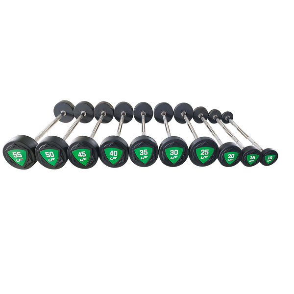 Egyenes poliuretán rúdsúly készlet 10-55 kg (5 kg-os lépések) 325 kg – UpForm