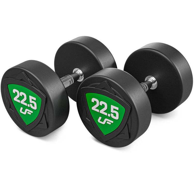 Poliuretán súlyzókészlet 2,5-25kg (2,5 kg-os lépésekben) 275 kg - UpForm