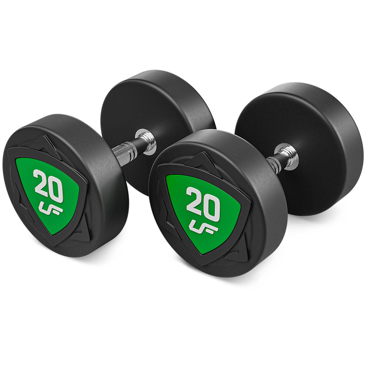 Poliuretán súlyzókészlet 2,5-25kg (2,5 kg-os lépésekben) 275 kg - UpForm