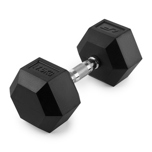 Gumiborítású HEX öntöttvas kézisúlyzó 17,5 kg - UpForm