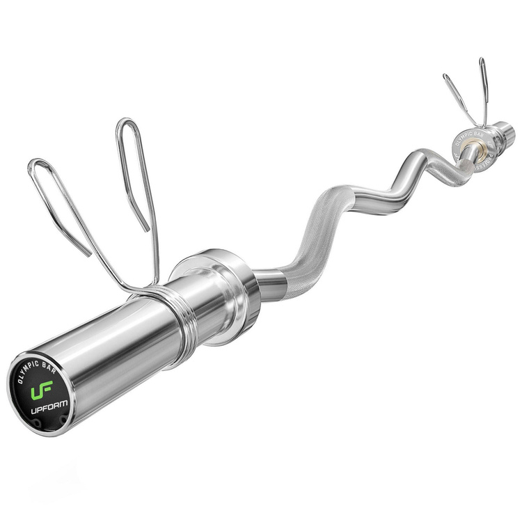 Francia súlyzórúd ø50 mm / 120 cm - Olympic Curl Bar 120 cm UF-G120L-OLI-CH - UpForm