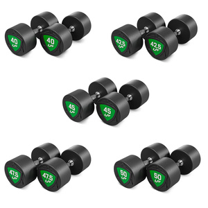 Poliuretán súlyzókészlet 40-50 kg (2,5 kg-os lépésekben) 450 kg - UpForm