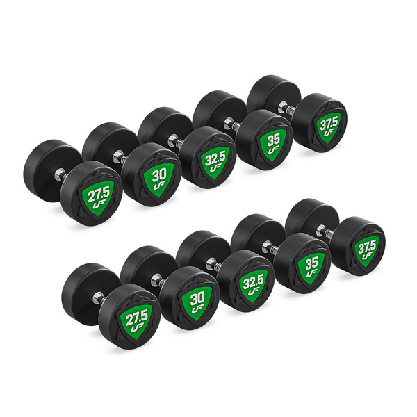 Poliuretán súlyzókészlet 27,5-37,5kg (2,5 kg-os lépésekben) 325 kg - UpForm