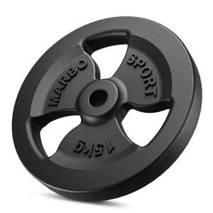 Öntöttvas súlyzótárcsa 15 kg ø31 mm Tri-Grip - Marbo Sport